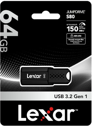 Lexar USB 3.1 JUMPDRIVE S80 64GB 150R 60W