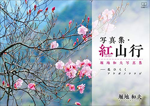 Photobook Kurenai Sanko Flower open Akebono azalea Kazuo Horichi Photobook (Japanese Edition)
