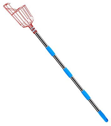 BESPORTBLE 1satz Detachable Fruit Picker Mit Edelstahlstange Teilig Lang Tragbares Gartenwerkzeug Für Obsternte Für Obstplantagen Gärten Und Parks