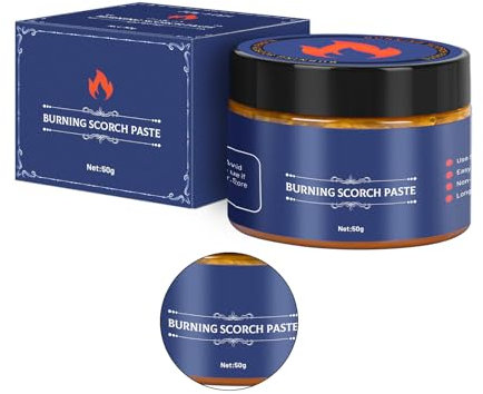 VOCUE Efficient Heat Activated Pastes Woods Burning Pastes Multifunctional Woods Burning Gel Crafting Gel for Various Surfaces