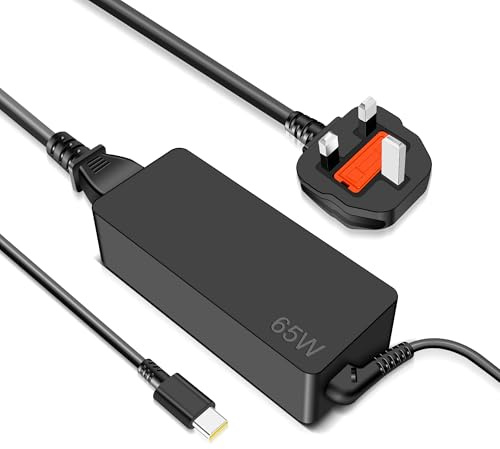 65W USB C Laptop Charger Compatible with Lenovo Thinkpad, Asus Zenbook, Dell Chromebook 3100, Universal Type C Charger Compatible with HP Google Laptop with Adapter Power Cord 10FT