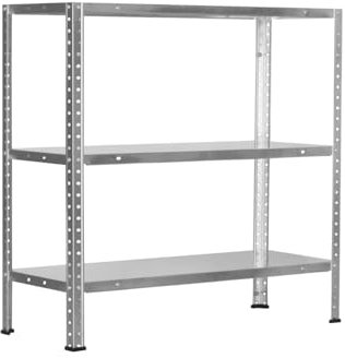 Estantería Modular Metálica SteelSmart con 3 Baldas 120kg 70x30x70cm 7house