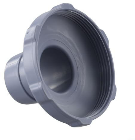 Adaptador de manguera de piscina Skimmer para intex para piscinas sobre el suelo, limpieza fácil y eficaz (1 unidad)