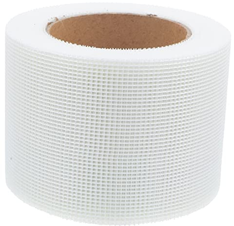 PRETYZOOM Nastro Autoadesivo per Cartongesso e Crepe, Nastro Sigillante per Fessure Muri, Rete Adesiva Flessibile 10 Cm X 30 M per Riparazioni e Rinforzi Interni