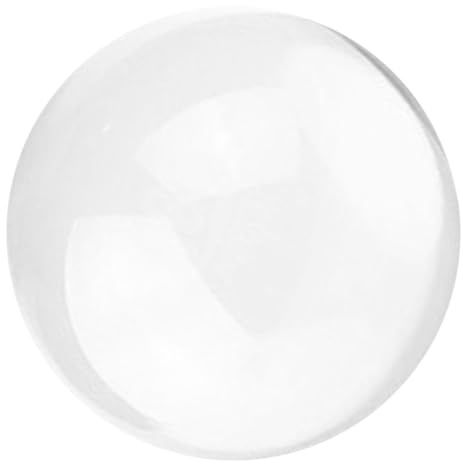 VANZACK Transparenter Acryl Jonglierball Kratzfest Langlebig Vielseitig für Bühnenauftritte und Training Geeignet für Erwachsene