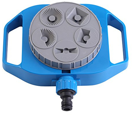 QANYEGN Blumen verwässerte Sprinkler, Plastikgartenpflanzen Spot Sprinkler, Rasensprinkler Bewässerungssysteme für Blumenbeete und Gemüsegärten