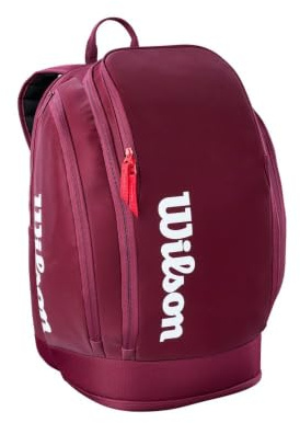 WILSON Project P Super Tour Tennisschläger-Rucksack, Bordeaux