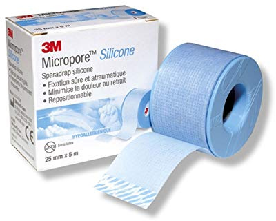 3 M Cavilon Micropore Silikon Klebeband, 2,5 cm x 5 m