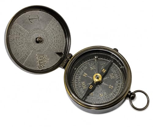Nautischer Kompass Kelvin & Hughes London 1917 George Australia Camping Wandern