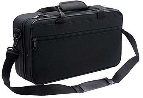 freneci Custodia per Clarinetto Imbottita in Schiuma di Cotone Impermeabile 600D, Borsa Da Concerto per Clarinetto, Custodia Protettiva per Il Trasporto