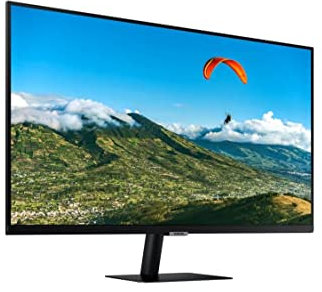 Samsung Smart Monitor M5 27'' in risoluzione Full HD. Il 1 ° schermo all-in-one per accedere facilmente alle applicazioni di intrattenimento e lavoro