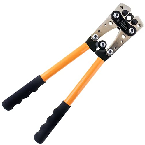 SeKi Kabelschuh Zange Presszange Quetschzange für 6-50mm² (AWG 8-1/0)