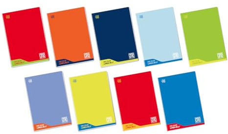 Blasetti - 6 Maxi quaderni DIDATTICI One Color. Carta da 100gr, 72 facciate + risguardo, Jolly Page (0Q+)