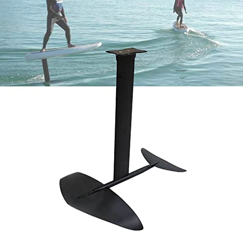 Water Sports Goods Aluminiummast, 4K Alumimum Carbon Fiber Wing SUP Hydrofoil für Stand-Up-Paddle-Board-Surfen mit Plattenhalterung für Anfänger und Anfänger