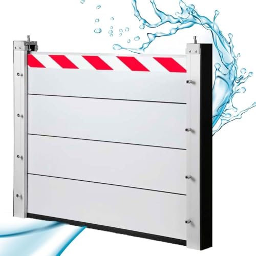 Hochwasserschutzbarriere, Hochwasserbarrieren Für Türen Wiederverwendbare Tür-Hochwasserschutzbarrieren Abnehmbare Temporäre Dämme Anti-Hochwasserklappe Für Garage, Keller, Einfahrt(Inside and outside