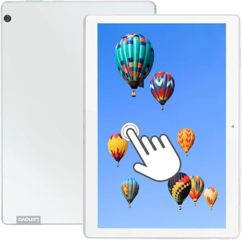 Lenovo Tablette Tab 5 Écran tactile, Tablette 10,1 pouces FHD, processeur quad-core 1,8 GHz, 3 Go de mémoire, 32 Go de mémoire, Wbcam, Android 9 (reconditionné)