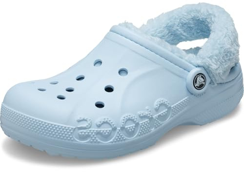 Crocs Baya Lined Fuzz-Strap Clog