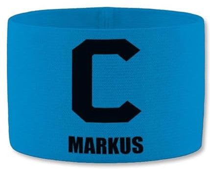 SR Teamsports - Jako Kapitänsbinde - Fußball - C Kapitän mit Name - personalisiert Captain Equipment Spielführer