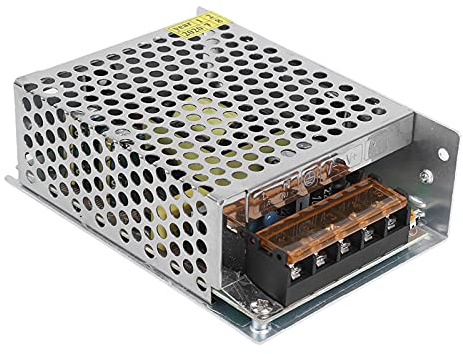 Alimentation 5V 10A 50W S-50-5 AC100-240V | Source stable pour affichage LED et radio, faible ondulation, haute fiabilité, test 100% charge