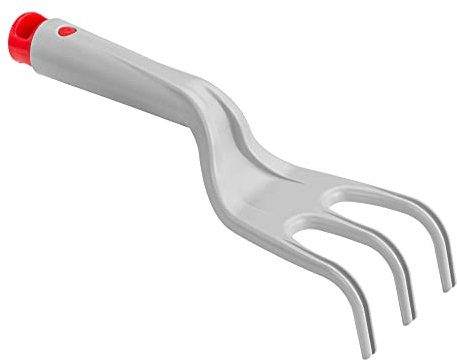 botle Rastrillo de jardín de plástico resistente para flores, rastrillo manual, pequeño rastrillo para jardín, balcón, huertos.