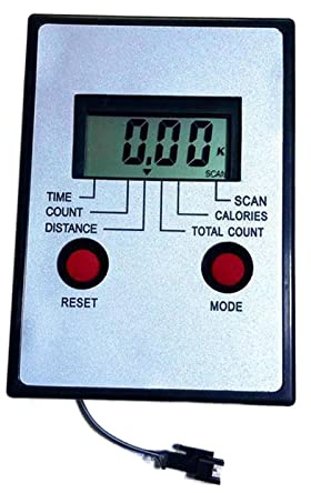 F Fityle Multifonctionnel Rameur Compteur Remplacement Ordinateur de Vélo Compteur de Calories Moniteur Compteur de Vitesse pour Vélo d'exercice Vélos