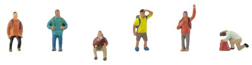 FALLER 155611 - Auf Bergtour - Spur: N - Figuren & Ausschmückungen für Modelleisenbahnen - Maßstab: 1:160