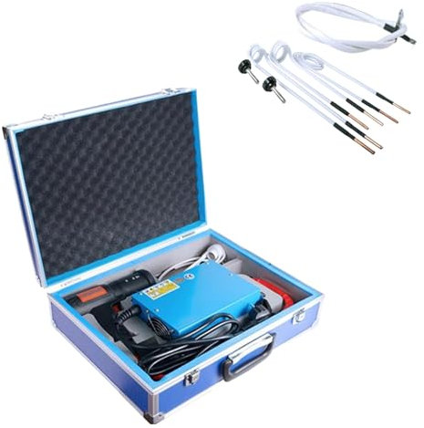 MhWrughts Induction Screw Extractor, 1500W High Intensity Handheld Magnetic Heat Bolt Removal Tool Induction Heat Bolt Removal Tool Flameless Heat Tool for Car Truck