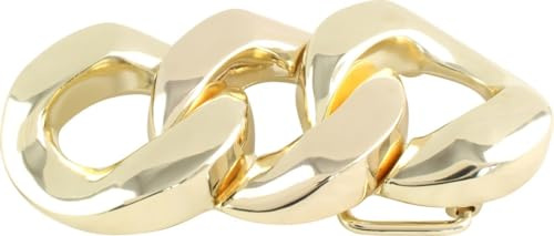 BELTINGER Gürtelschnalle Three Ring 4,0 cm | Buckle Wechselschließe Gürtelschließe 40mm Massiv | Wechselgürtel bis 4cm