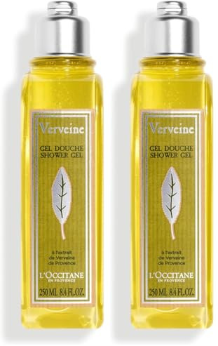 L'OCCITANE - Duschgel Eisenkraut - 250 ml - In Frankreich hergestellt (Packung mit 2)