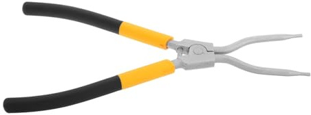 Hemobllo Outil de Retrait du Ressort de Machine à Laver en Acier Inoxydable, Jaune, pour Cuve Intérieure et Extérieure, Réparation et Entretien