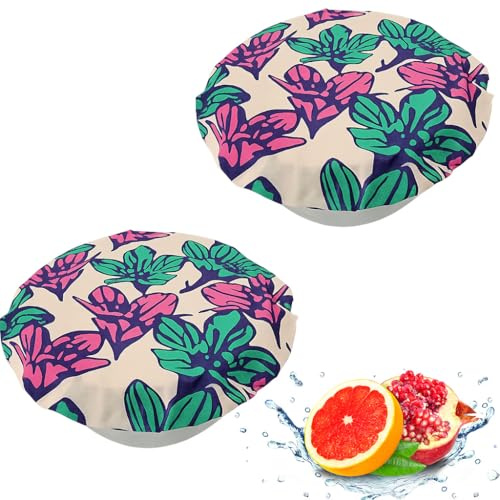 Beeswax Cotton Bread Proofing Covers – Reusable Dough Bowl Covers for Rising & Storage, Eco-Friendly Alternative to Plastic Wrap, Colorful Kitchen Essential for Bakers-Mode3-25cm(10in)