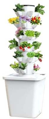 MOOILKO Système de Culture hydroponique Vertical Tour Plantation Boîte Légumes et Fruits