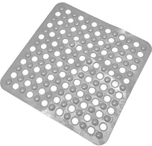 PIATTO DOCCIA IN PVC CON FORI 50X50 CM - GRIGIO PERLA