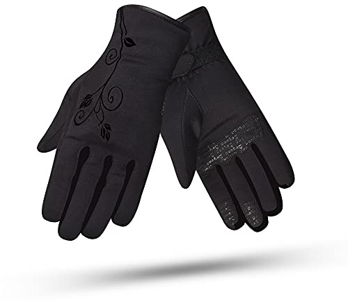 DEGEND Lady1 | Damen-Motorradhandschuhe Wasserdichte, winddichte und atmungsaktive Winter-Motorradhandschuhe mit Winterfutter – Maximaler Schutz, geprüft – Motorradzubehör