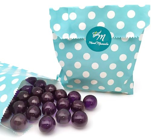 Bolsa regalo 12 Perlas de baño con aroma a Lavanda - Con aceite de soja - Hidratante y aromática - Hidrata, suaviza y perfuma la piel - Forma bola