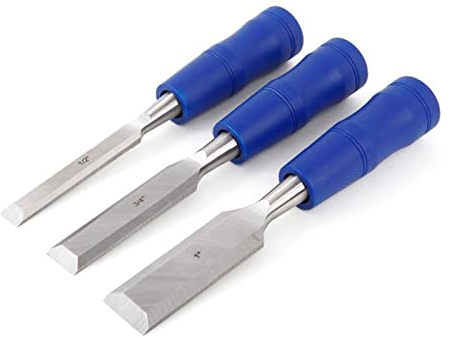Samnuerly Meißel-Set, Fräser für Holz, Stahlklinge, Meißel, Mauerwerk, Schnitzwerkzeug, Holzbearbeitungswerkzeuge (Größe: W) (W)
