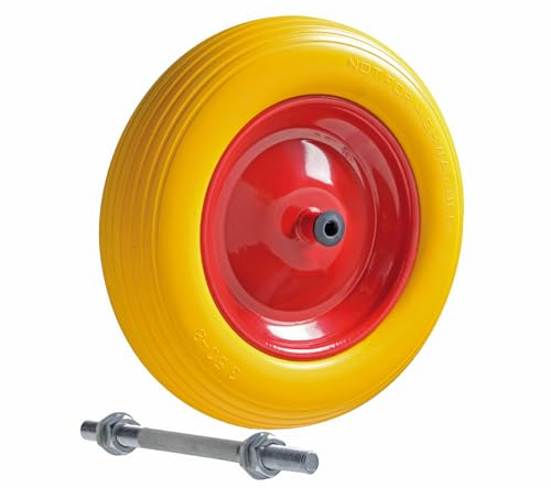 Valex Roue pleine en polyuréthane pour brouette