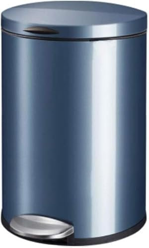 WaiDXn WDX- Pattumiera, Pedale, Pattumiera in Acciaio Inossidabile, Cucina, Camera da Letto, Bagno, Pattumiera Circolare, 5L, 9L, 12L Riciclare(12L)