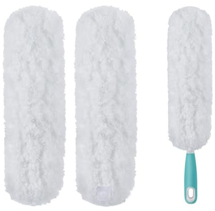 Mikrofaser-Staubwedel-Nachfüllpackung, kompatibel mit Oxo Duster, waschbare Staubwedel Nachfüllpackung für OXO Good Grips Mikrofaser-Staubwedel, 2 Stück (Griff ist nicht im Lieferumfang enthalten)