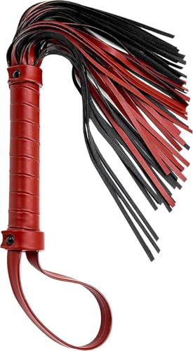 AJOHBM Pollici 1PCS Frusta in Pelle Rossa da 15 di Design-Y4D15W