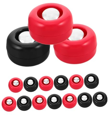 Toddmomy 16 Discos Deslizantes para Curling Rodillos De Tejo De Repuesto Accesorios para Juegos De Curling De Mesa Discos De Repuesto para Tejo Juego De Mesa para