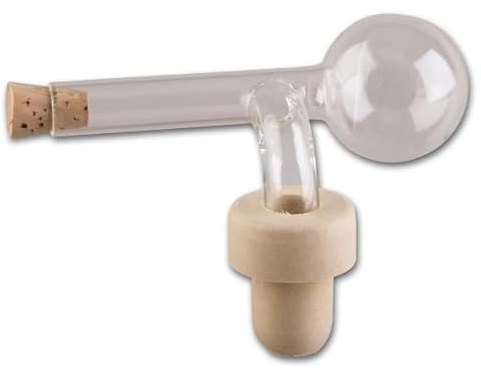Tabakland ...ALLES WAS ANMACHT! 2cl Ausgießer Glasportionierer mit Naturkork | Dosierer für 500 ml Edelbrandflaschen, Spirituosen, Liköre & Schnaps