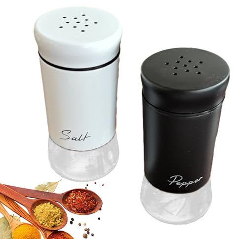 Saleros para cocinar, dispensador de condimentos, dispensador de condimentos de picnic, para cocineros en casa, apartamentos, mostrador, picnic, oficina, área de almuerzo, bufé, restaurante