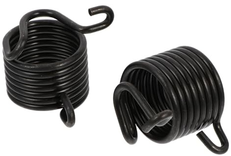 GRADENEVE Molla Pneumatica per Scalpello 2pezzi in Acciaio Nero Installazione Pratica e Peso Leggero per Accessori Martello ad Aria Compressa
