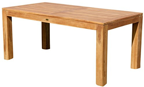 ASS Wuchtiger Echt Teak Bigfuss Gartentisch 180x90 Holztisch Teaktisch Garten Tisch Holz