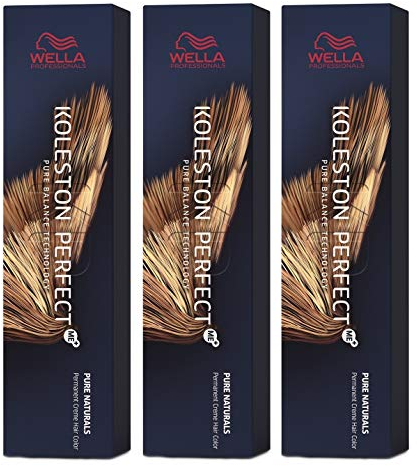 3er Wella Koleston Perfect ME+ 3/0 Dunkelbraun 60 ml