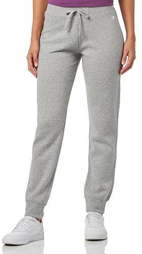 Champion Legacy Pantaloni Tuta Powerblend Fleece Donna, Grigio Melange