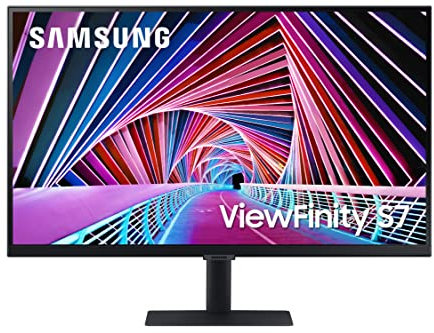 Samsung LS27A700NWPXXU 27 4K Monitor - 3840 x 2160, HDMI, USB, Displayport