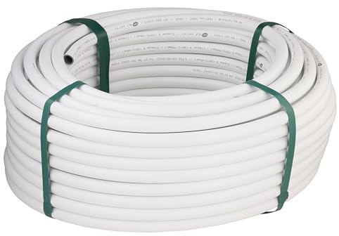 Rollo de tubo multicapa Ø16 mm | Longitud 50 m | Alta resistencia y flexibilidad | Ideal para instalaciones de fontanería y calefacción | Fácil de instalar y duradero | QUICK PLOMBERIE