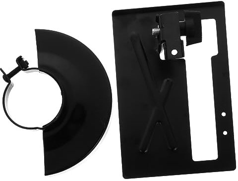OSALADI Angle Grinder Cutting Stand Base with Protector Cover Set, Angle Stand Bracket Cover for Tile Cutting and Grinder Accessories